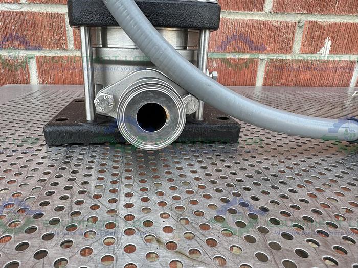 Used Grundfos CRN15-2 A-CA-G-E-HQQE Vertical Centrifugal Pump w/ 1/3 HP Motor