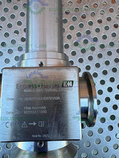 Used Endress+Hauser  OUSAF44-B1A1 UV Absorption Sensor w/OUA260-AA1E07B1A3A Photometer