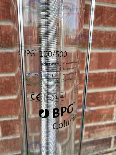 Used Cytiva / GE / Pharmacia BPG 100 / 500 Chromatography Column 4L