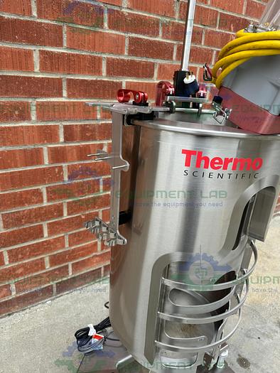 Used Thermo  HyPerforma Stainless Steel Water Jacketed Single Use 50L 5:1 Bioreactor