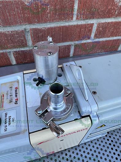 Used Edwards RV8 Rotary Vacuum Pump 1500/1800 RPM 110-120V