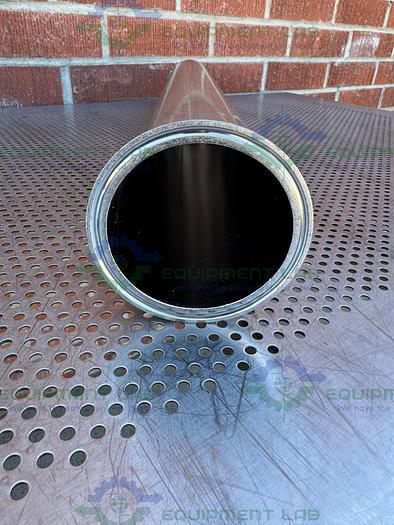 Used Allegheny Bradford 6.2 Liter Stainless Steel Filter Housing 150 PSIG