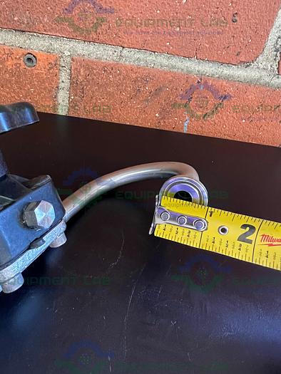 Used ITT Pure-Flo Diaphragm .5-316L-RA20MAX-CWP 150 Valve w/ 1/2" Sanitary Fitting