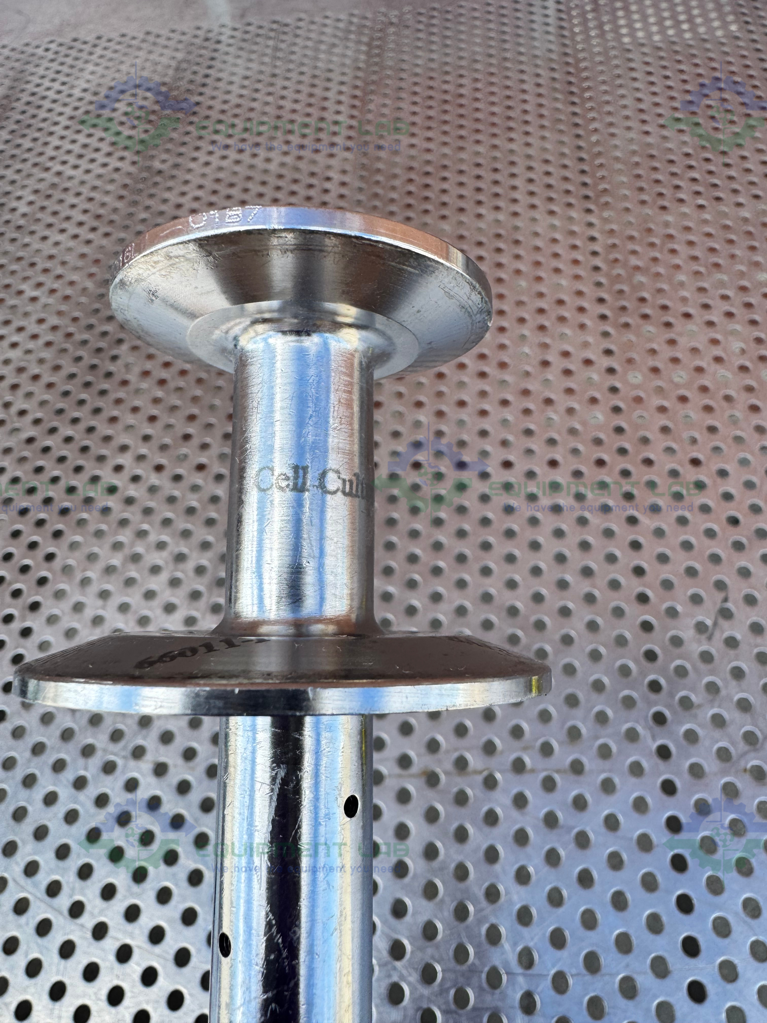 Used Stainless Steel Spray Ball w/ 1.5" to 2.5" Sanitary Fitting