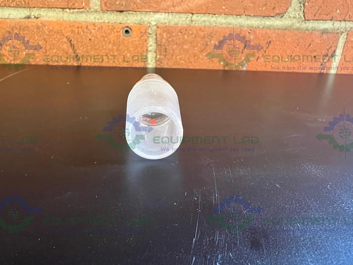 Used Ace Glass Straight-Thru Adapter w/ 29/42 Joint to #7 Threaded