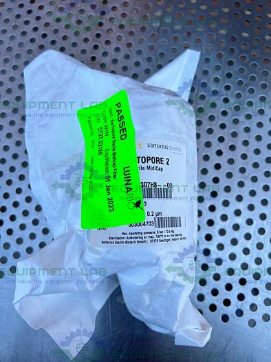 Used Sartorius  5445307H8 Sartopore 2 Steril MidiCap 0.45 + 0.2 um