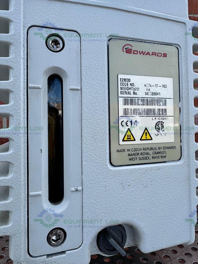 Used Edwards 30 E2M30 Dual Stage Rotary Vane Vacuum Pump 220/240V