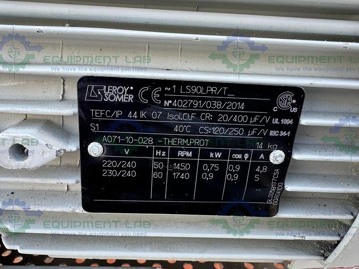 for parts or not working Edwards  E2M28 Rotary Vacuum Pump 21 CFM 220/240V