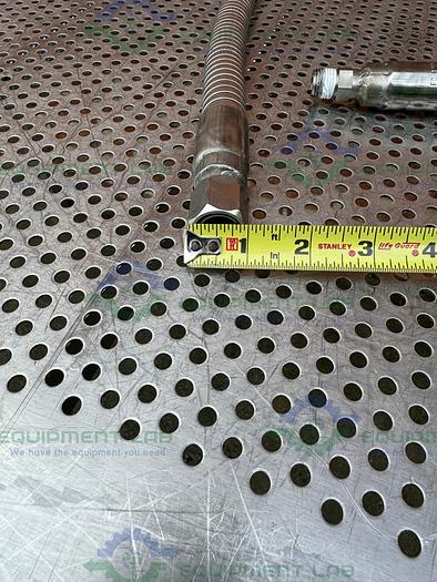 Used Unbranded  Stainless Steel Flexible Hose 72" w/ 3/4" Female to Male Fitting