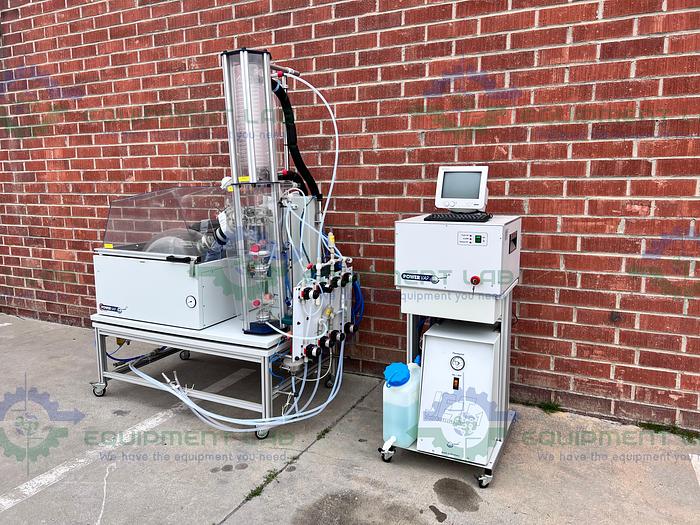 Used Genser  PV-50-STDEX 50 Liter Power Evaporator w/ Vacuum Pump, Julabo Chiller