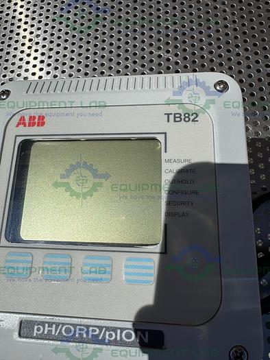 Used ABB  TB82PH1010010 Conductivity Transmitter 4-20 mA w/ Sensor