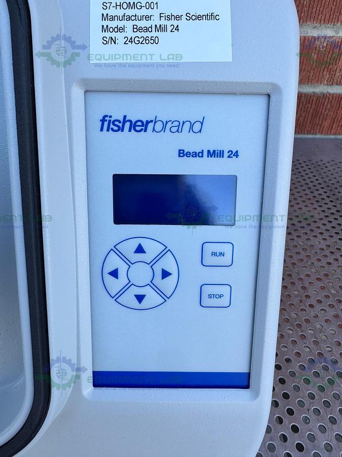 Used Fisher Brand Bead Mill 24 Homogenizer  0.8 m/s to 6 m/s MFG 2024