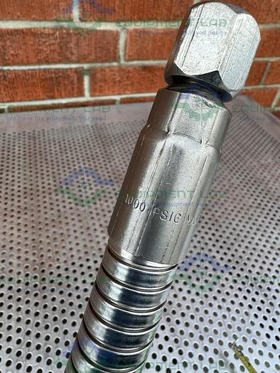 Used Unbranded  Stainless Steel Flexible Hose 48" w/ 3/4" Female to Female Fitting