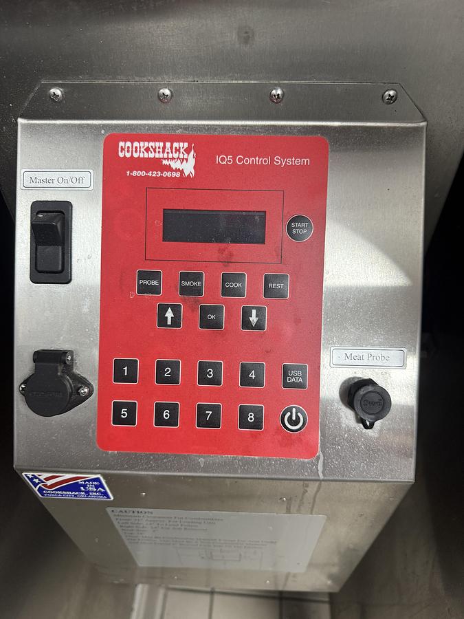 Used Cookshack Fast Eddy's FEC240 Pellet Commercial Smoker MFG 2023