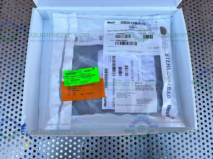 West Novapure  19700305 Serum 20mm Stopper NovaPure RP S10-F451 4432/50G