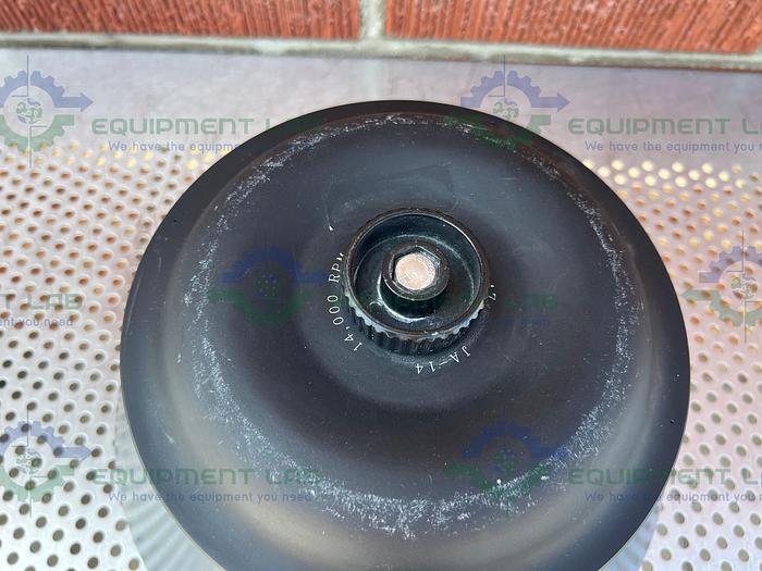 Used Beckman Coulter  JA-14 Fixed-Angle Aluminum Rotor for Centrifuge 14,000 RPM