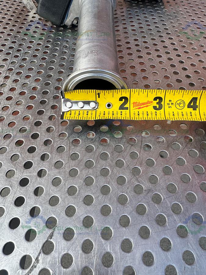 Used 2- ITT Pure Flo RA0.5MAX Diaphragm Valve w/ 1" to 1/2" Sanitary Fitting