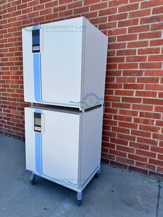 Used Thermo Heracell 240 i GP Double Stack Incubator Ambient +3° to 55°C