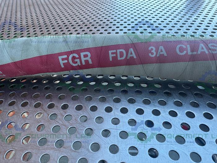 Used FGR FDA 3A Class III Transfer Hose 76" w/ Swagelok QTM8 Quick Connect Stem