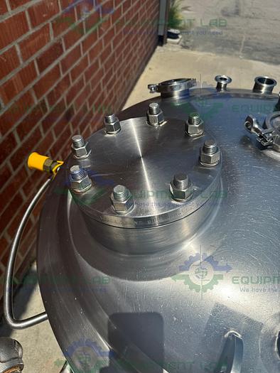 Used DCI 400 Liter Stainless Steel Jacketed Reactor Mixing Tank  45 PSI
