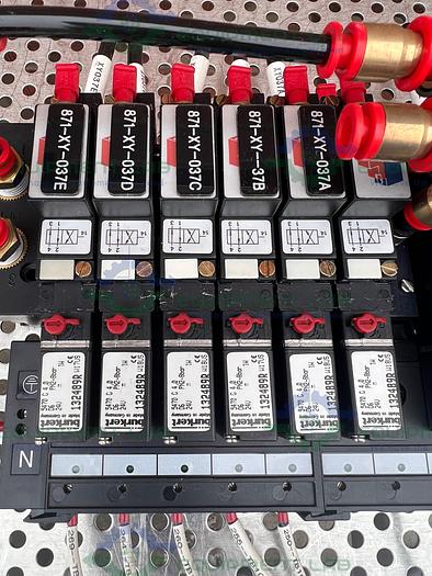 Used Lot of 20 - Burkert 132489R Solenoid Valve, 24V, PN2-8 Bar