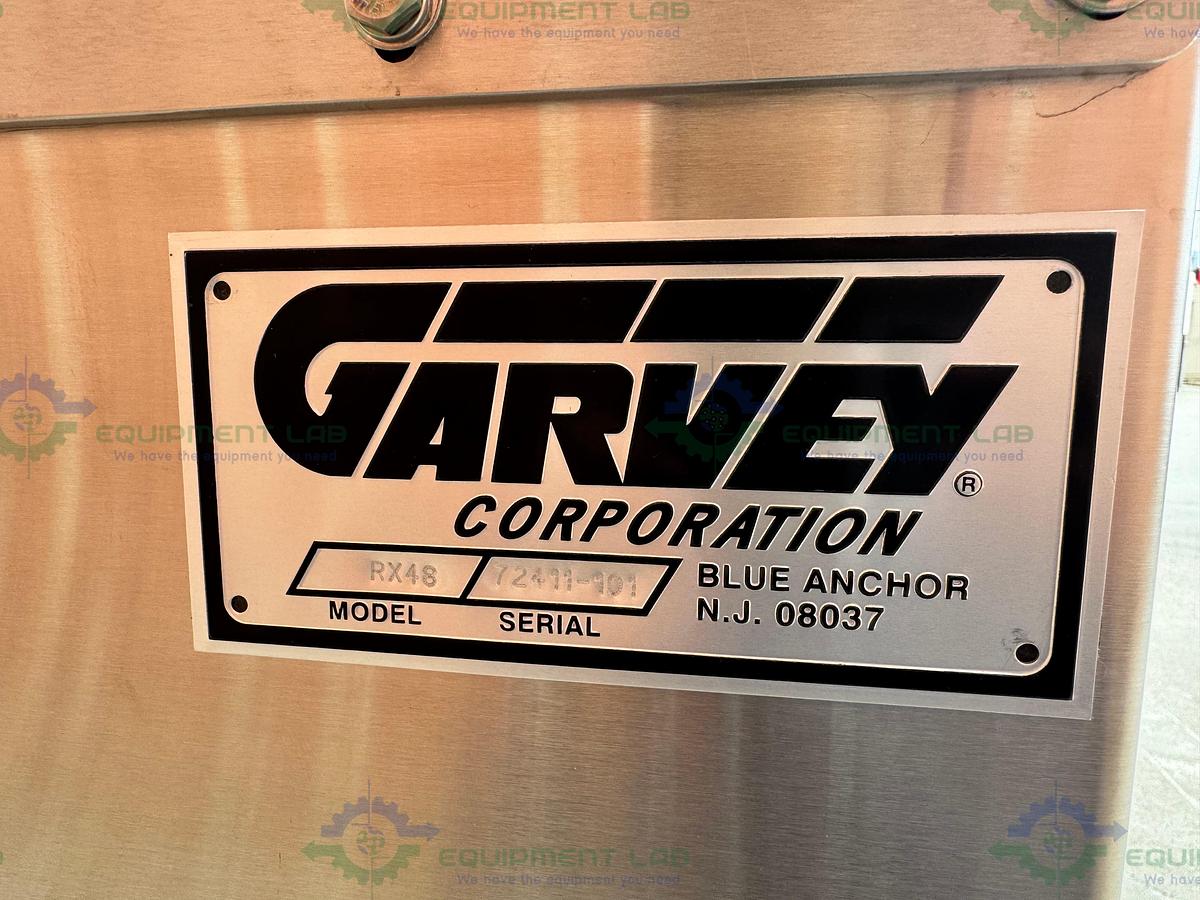 Used Garvey Corporation RX 48 Rotary Table Replacement / Accumulation Conveyor