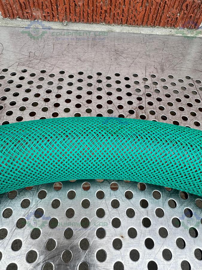 Used Huber Insulated Chiller Hose 48" w/ 1" Threaded Fitting to KF40
