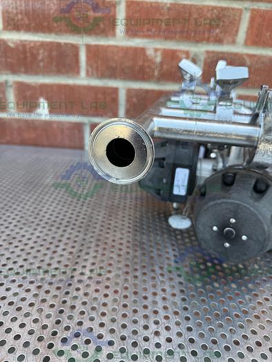 Used 5 ITT Pure Flo Advantage Stainless Steel Diaphragm Valve w/ 1" Sanitary Fitting