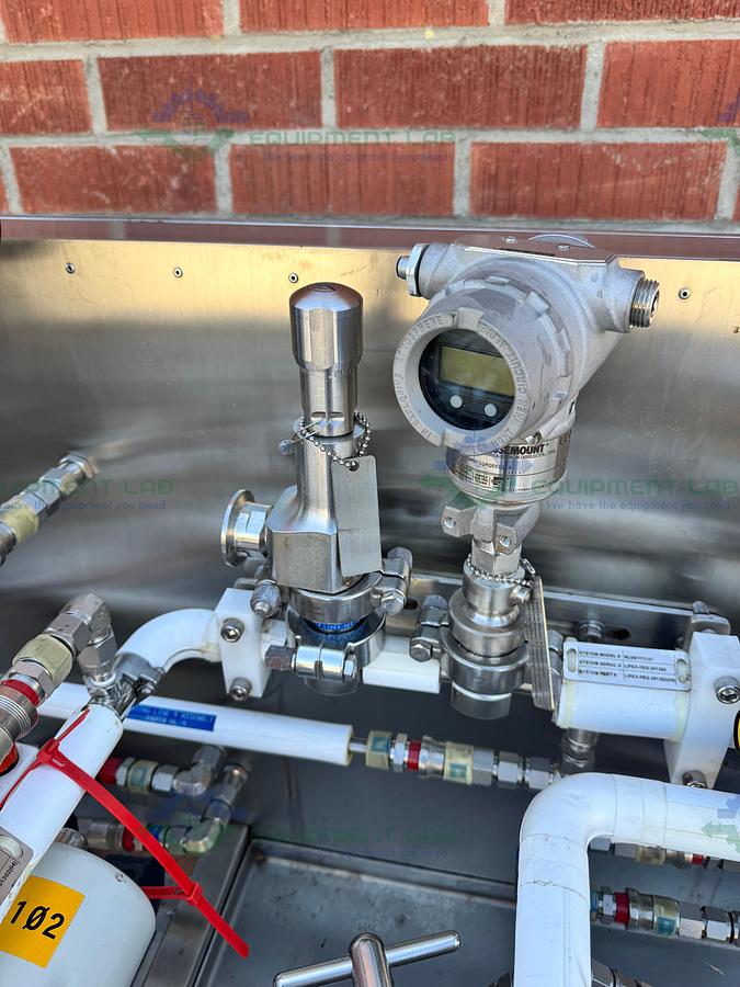 Used Northern Lipids NLI091113-01 Lipex Pump Extrusion System 900 PSIG w/ Lewa Pump