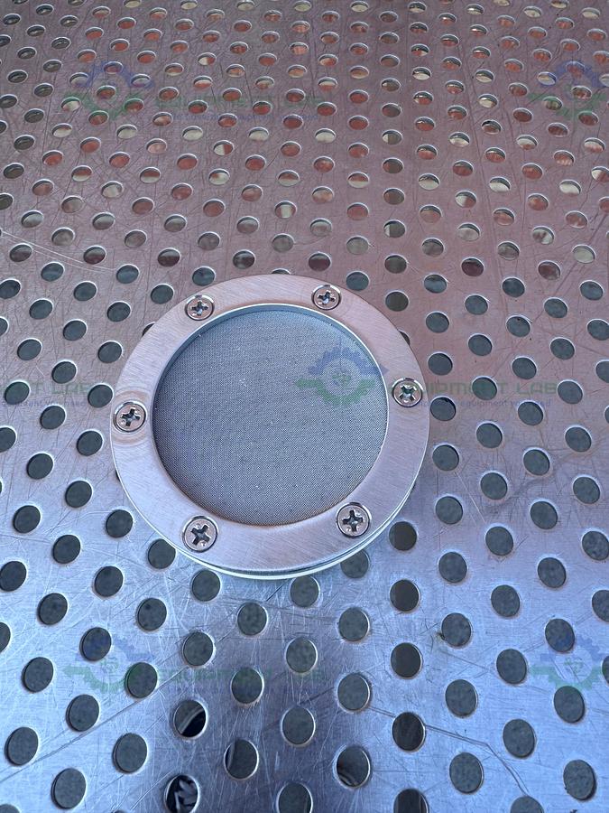 Used Unknown Stainless Steel Gas Distribution Plate 3"