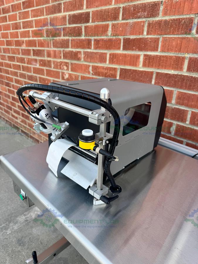 Used Optel Portable Manual Packing Station w/ Sato CL6NX Thermal Printer, Scanner