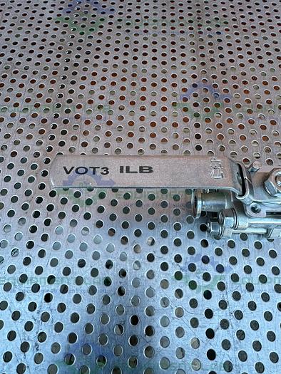 Used Unbranded Stainless Steel Ball Valve w/ 1/2" Sanitary Fitting