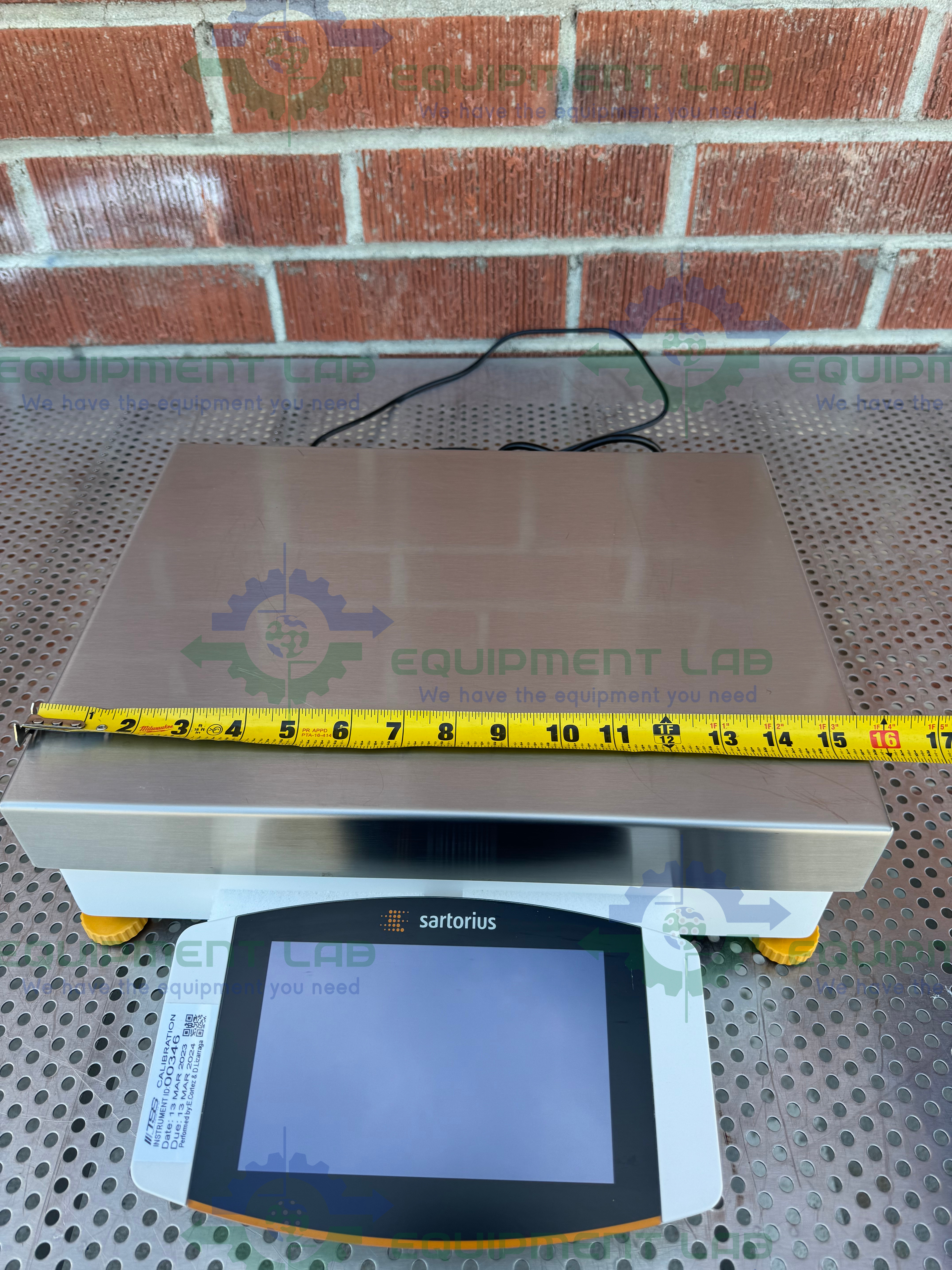 Used Sartorius  Cubis MCA70200S-2S00-0 Precision High-Capacity Balance, 70,200 g x 1 g