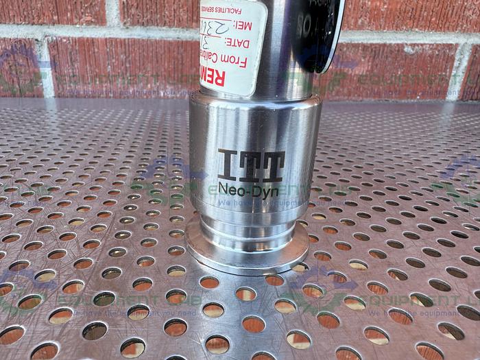 Used ITT 103-X-7814 Neo-Dyn Pressure Switch w/ Killark GEMC Aluminum Outlet Body