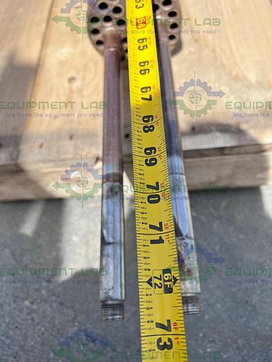 Used Finn-Aqua  Stainless Steel Jacketed Heat Exchanger 9" x 80"