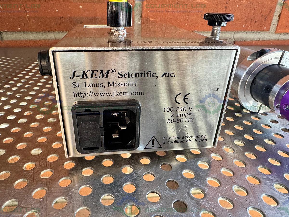 Used J-Kem OHS-1M Overhead Stirrer w/ J-Kem OHS-DSC Speed Controller