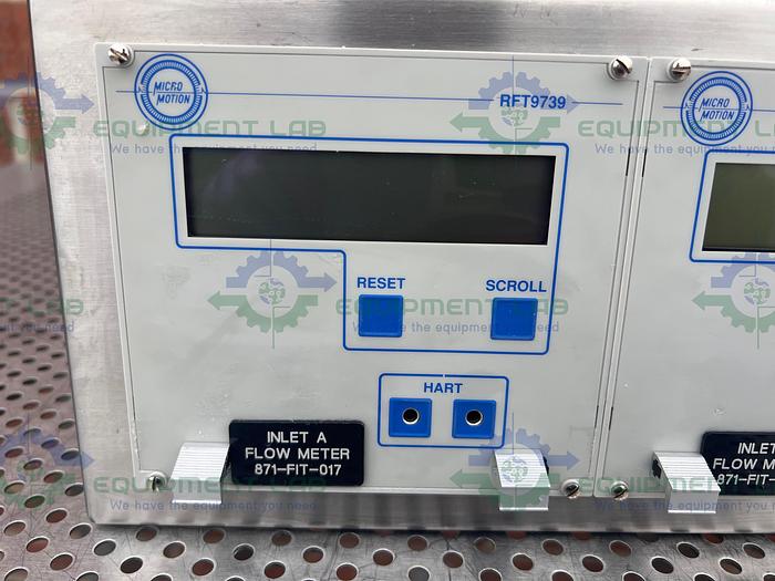 Used Lot of 2 - Micro Motion RFT9739R1EUS Elite Remote Flow Transmitter
