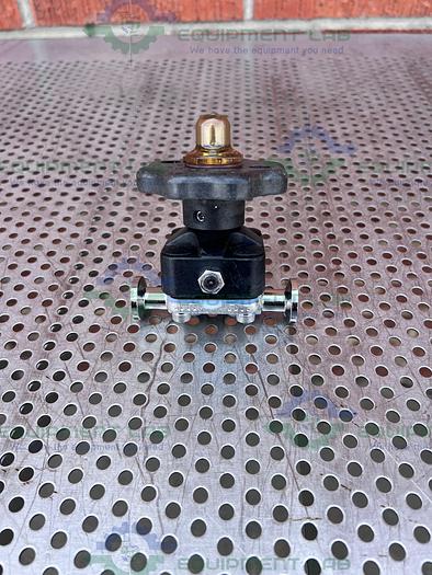 Used ITT Pure Flo .5-316-RA15MAX-CWP150 Diaphragm Valve w/ 1/2" Sanitary Fitting