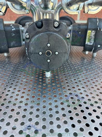 Used 5 ITT Pure Flo Advantage Stainless Steel Diaphragm Valve w/ 1" Sanitary Fitting