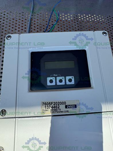 Used Endress + Hauser Promass 80 Mass FlowMeter 20-55 VAC / 16-62VDC