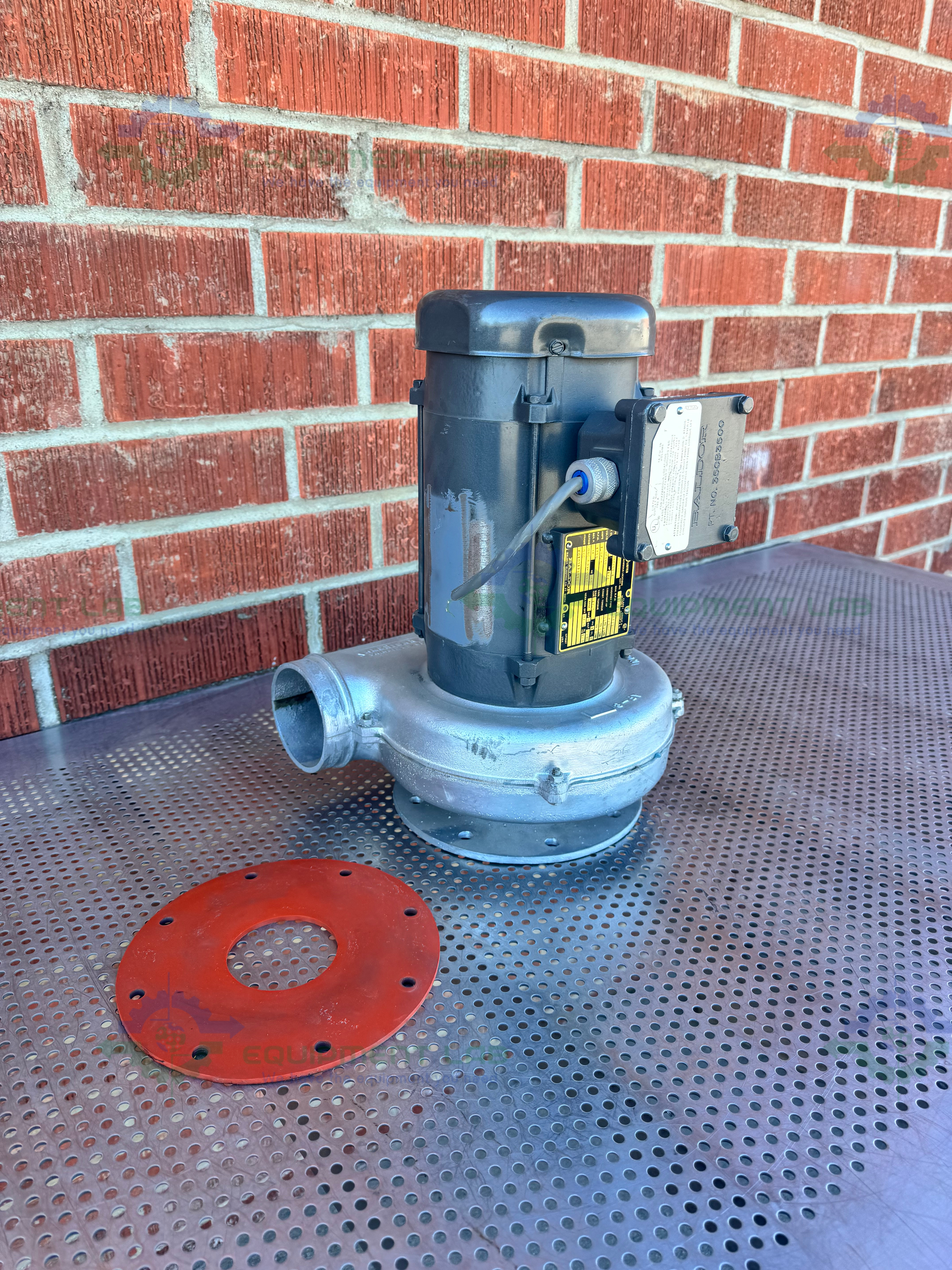 Used American Fan Company AF-8 Blower Max 2700  RPM w/ 1/2" HP Motor