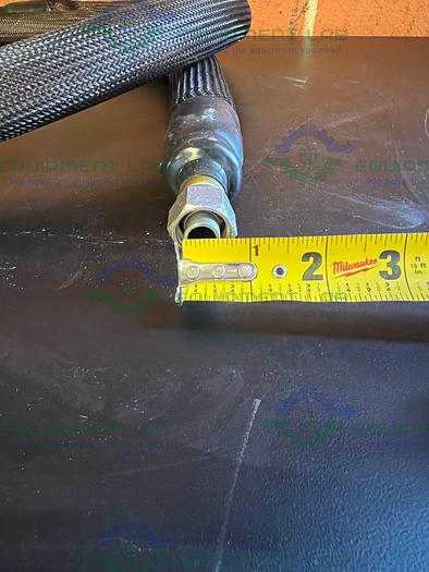 Used Unbranded  Insulated Flexible Chiller Hose 78" w/ 3/4" Female Threaded Fitting