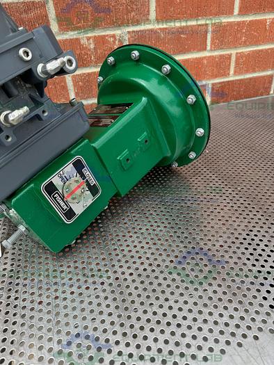 Used Fisher Controls V150 Stainless Steel 1" Air Operated / Pneumatic Vee-Ball Valve