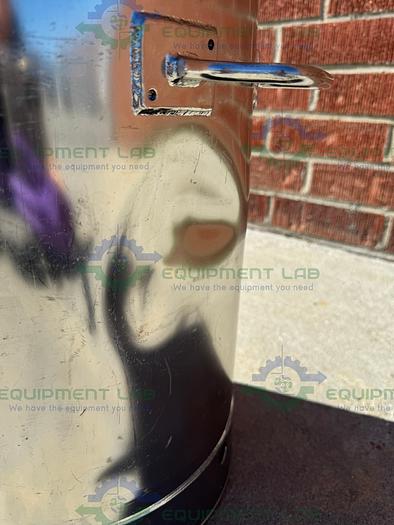 Used Alloy Products  10 Liter Stainless Steel Process / Pressure Vessel 40 PSI