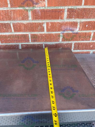 Used Mettler Toledo KCC150S Stainless Steel Bench Scale 300 Lb Capacity 23" x 31"