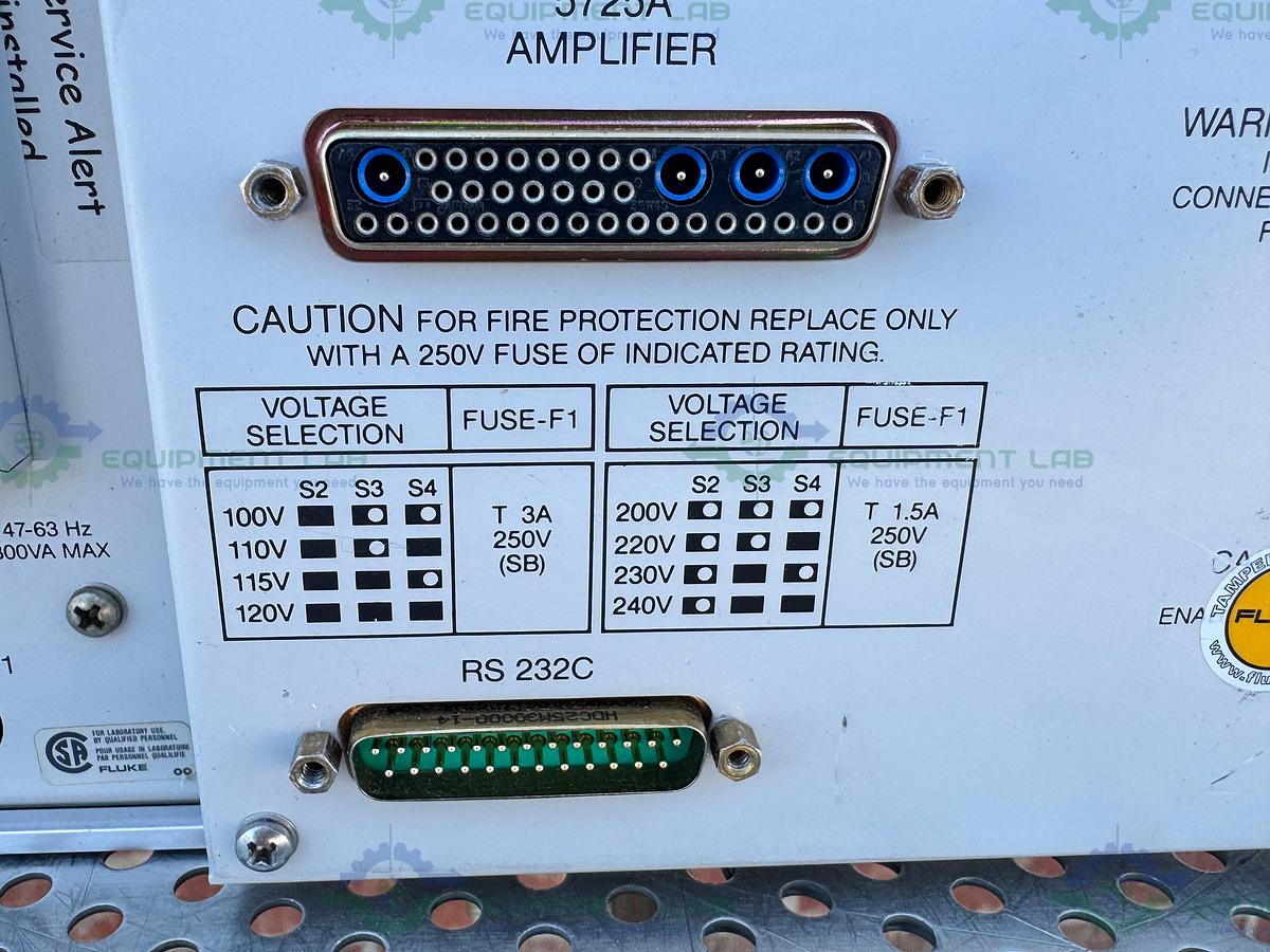 Used Fluke Calibration 5700A High Performance Multi Function Calibrator NOT CALIBRATED