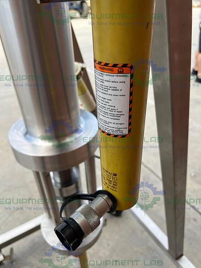 Used Septech  Annular Expansion Stainless Steel Preparative HPLC Column