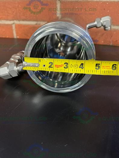 Used FLT Stainless Steel Single Cartridge Jacketed Filter Housing