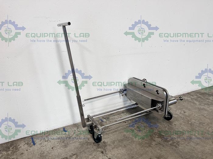 Used Millipore  MPODPILOT CP5PN1075 Filter Press w/ Enerpac P142 Hydraulic Hand Pump