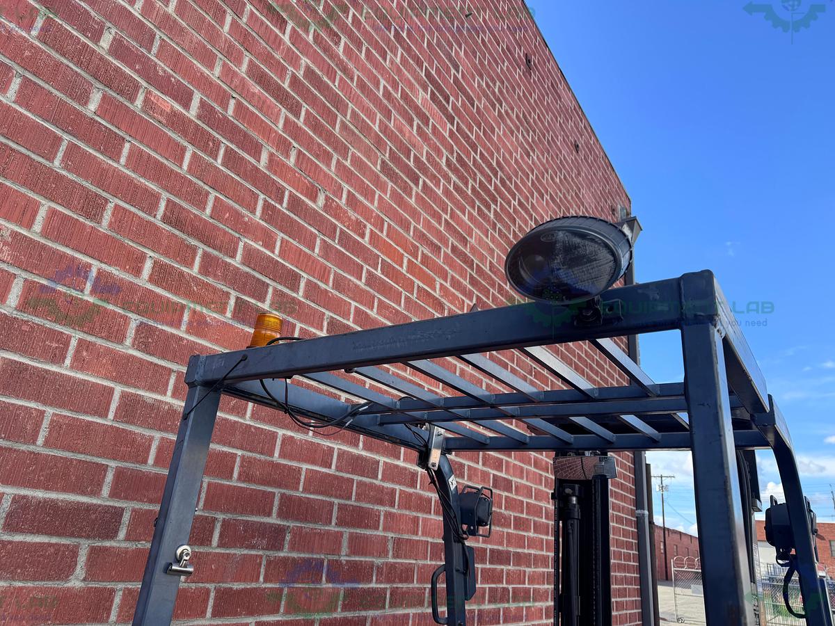 Used Toyota 5FBEC15 Electric Forklift  3000 lbs Capacity 3 Stage Mast